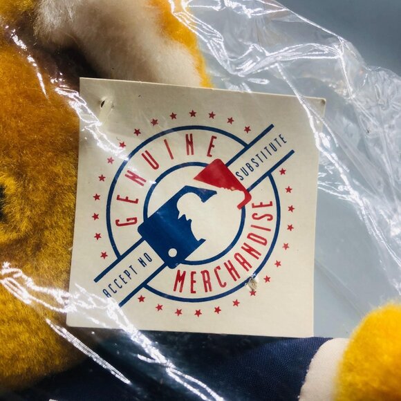 Play by Play Toys genuine merchandise NY stuffed teddy bear baseball READ NEW - Picture 7 of 8